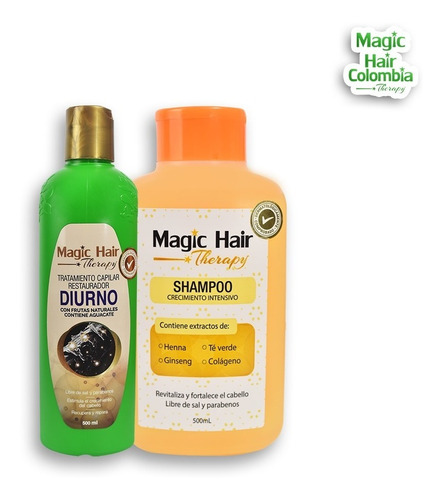 Kit De Crecimiento Rapido, Magic Hair Th - Ml A $60
