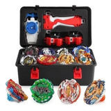 Juego De 17 Piezas De Tapas Giratorias Beyblade Kit Caja De