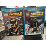 Lego Batman 2 Y 3 Para Nintendo Wii U