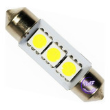 Lampara Tubular 3 Led Luces Smd 5050 39mm 12v