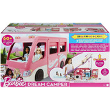 Barbie Supercaravana Dreamcamper Con Tobogán Hcd46 Mattel