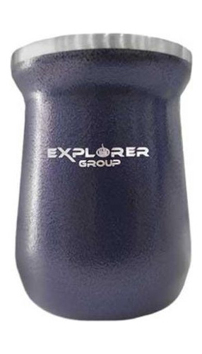 Mate Térmico Explorer 350 Ml Acero Inoxidable 304 Ss Azul 