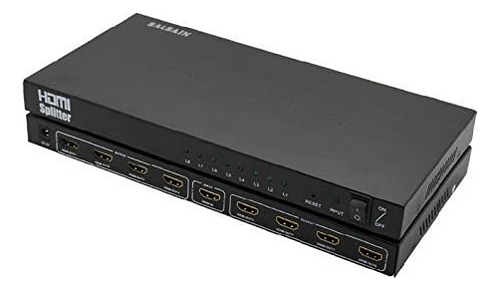 Easyday 8 Puertos 1 En 8 Salidas 1x8 Hdmi Splitter Audio Vid