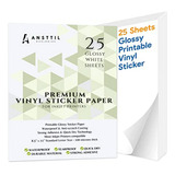 Papel Adhesivo Vinilo Premium Compatible Con Impresoras De I