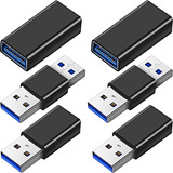 Dkardu Adaptador De Acoplador Usb 3.0, Convertidor Usb A Hem