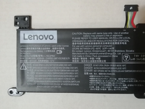 Lenovo  L16c2pb2