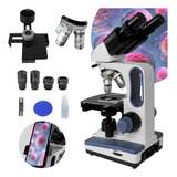 Microscopio Binocular Acromatico 40x-2500x Profesional