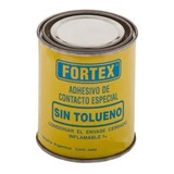Adhesivo Cemento Contacto Sin Tolueno Fortex 1 Lt 