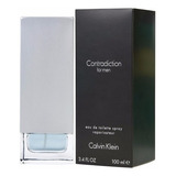 Calvin Klein Contradiction Edt 100 Ml Spray Para  Hombre