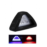 Luz Trasera Stop 9 Led Arillo Gel Auto Moto Universal