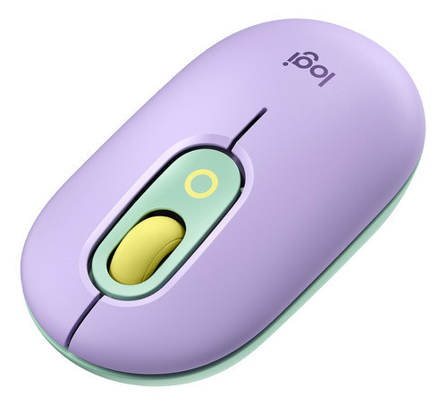 Mouse Bluetooth Logitech Pop Lila Emojis Color Lila
