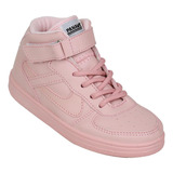 Tenis Moda Niña Panam Rosa 15503508 Textil