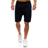 Bermuda Algodon Con Bolsillos Colores Moda Gym Jogging Moda