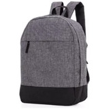 Mochila Masculina Resistente Simples Preta Para Faculdade