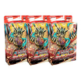 Kit 3 Yugioh Deck Estrutural Reis De Fogo 25 Anos Konami