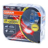 Ampolletas H7 Osram Night Breaker 200® Alemanas 