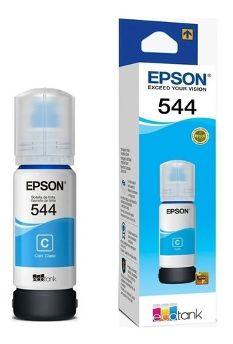 Tinta Original Epson T544 - Color Cyan - 65ml