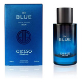 Perfume Giesso In Blue Men Edt X100ml Volumen De La Unidad 100 Ml