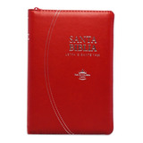Santa Biblia Rvr1960 Tamaño Manual Letra Gigante/ Rojo