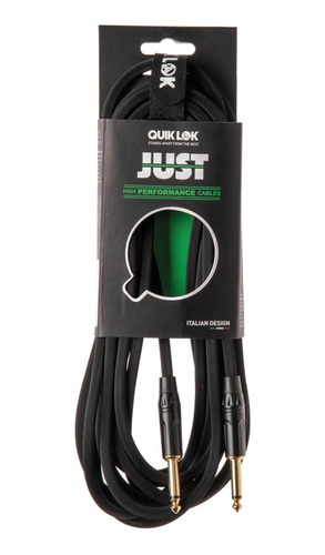 Cable De Instrumentos Quiklok Just Jj 6 Metros