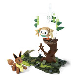 Mega Construx Pokemon Rowlet Vs. Eevee Building Set Construc