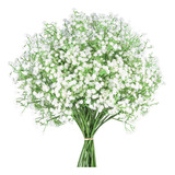 12 Unidades De Plantas Artificiales Baby Breath Gypsophila P