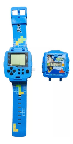 Reloj Digital Con Juego De Tetris Para Niños