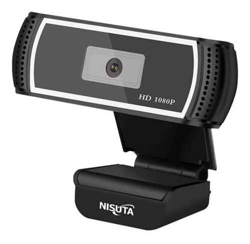 Cámara Web Webcam 1080p Autofoco Y Micrófono Nisuta Nswc500a