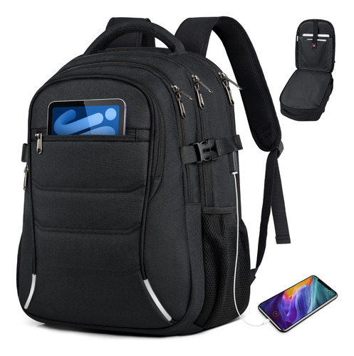 Mochila Para Laptop Impermeable Antirrobo Backpack Viaje 16