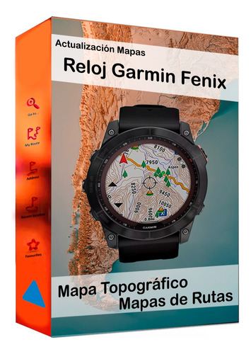 Actualización Gps Reloj Garmin Fenix Mapas Topográficos