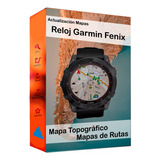 Actualización Gps Reloj Garmin Fenix Mapas Topográficos