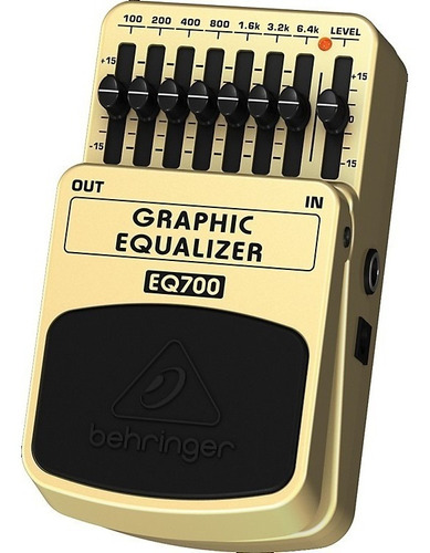 Behringer Eq700 Pedal Para Guitarr Eléctrica Con Ecualizador