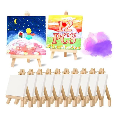 Minicaballetes CNSUNSHINE con Lienzo Algodón 100% para Pintar 12 Piezas | MercadoLibre