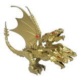 Figura De Accion King Ghidorah Dragon De 3 Cabezas