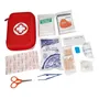 Botiquín Primeros Auxilios Portátil Kit Supervivencia X13 Rojo | Envío gratis