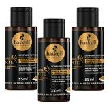 Kit 3 Haskell Cavalo Forte Complexo Fort Cresce Cabelo 35 Ml