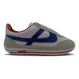 Tenis Marca Panam Clásico Original Unisex Retro Textil 082