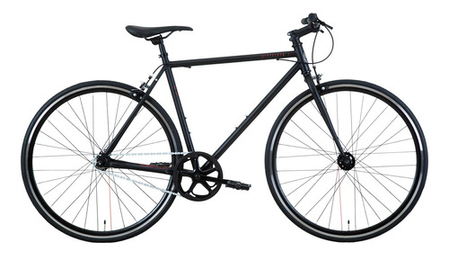 Bicicleta Oxford Urbana Cityfixer 1 Aro 28 Negro