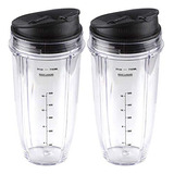 Taza Nutri Ninja 24 Oz Con Tapa Sip N Seal (2 Pack)