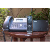Combo Telefono Ip Yealink Sip T26-p Poe + Handy Yealink W52p
