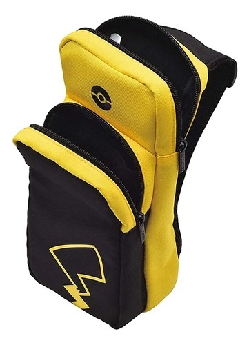 Mochila Estuche Para Nintendo Switch Oled Neon Pikachu