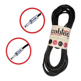 Cable Plug Mono Ts 9 Metros Cab-tec Fichas Neutrik