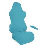 Capa Extensível Para Cadeira De Jogos Cor Azul Claro