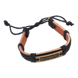 Kit 12 Pulseiras Couro Best Friend Masculina Atacado Revenda