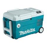 Refrigerador Aquecedor Dcw180z C/bat 18v 3.0 Ah 20l Makita Cor Azul-turquesa