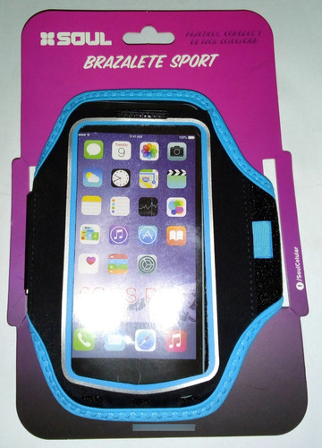 Brazalete Deportivo Soul Porta Celular 4 - 4,5 Pulgadas