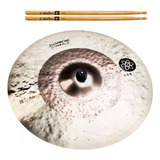 Prato Domene Cymbals Ride Dna Series 20 Bronze B20 + Baqueta