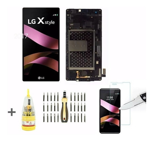 Tela Touch Display LG Xstyle K200 Dsf K200dsf Original + Pel