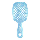 Cepillo Desenredante Mini Wet & Dry Unbrush, Azul Zafir...