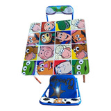 Mesa Infantil + Sillas Plegable 60x60cms Toy Story